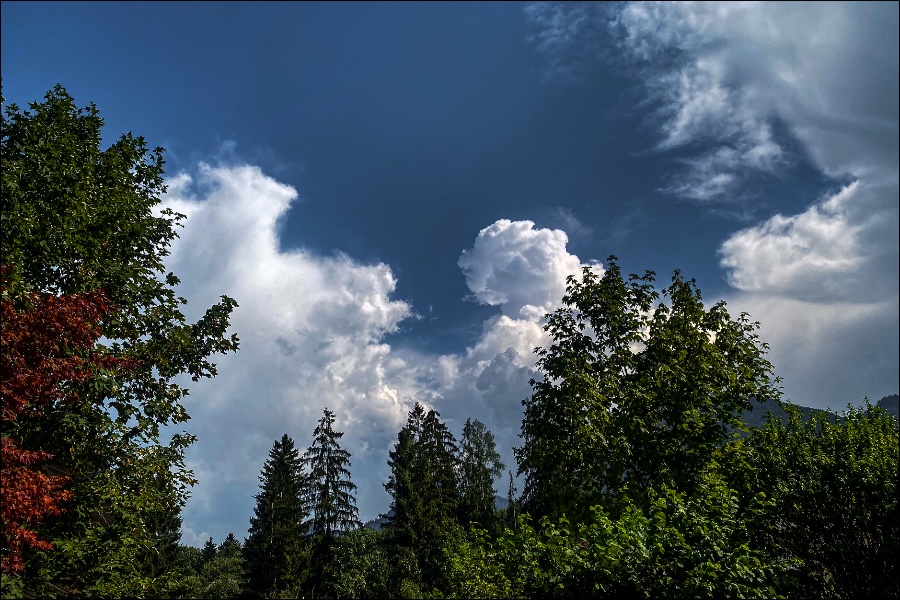 Himmel in Bewegung